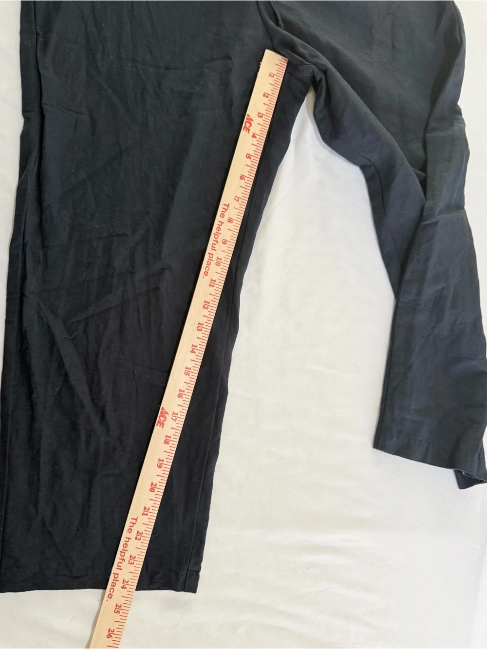 H&M Navy Blue Women's Linen Blend Drawstring Waist Trousers size Small